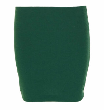 BCBGeneration Women's Elastic Waist Stretch Mini Skirt Green $48