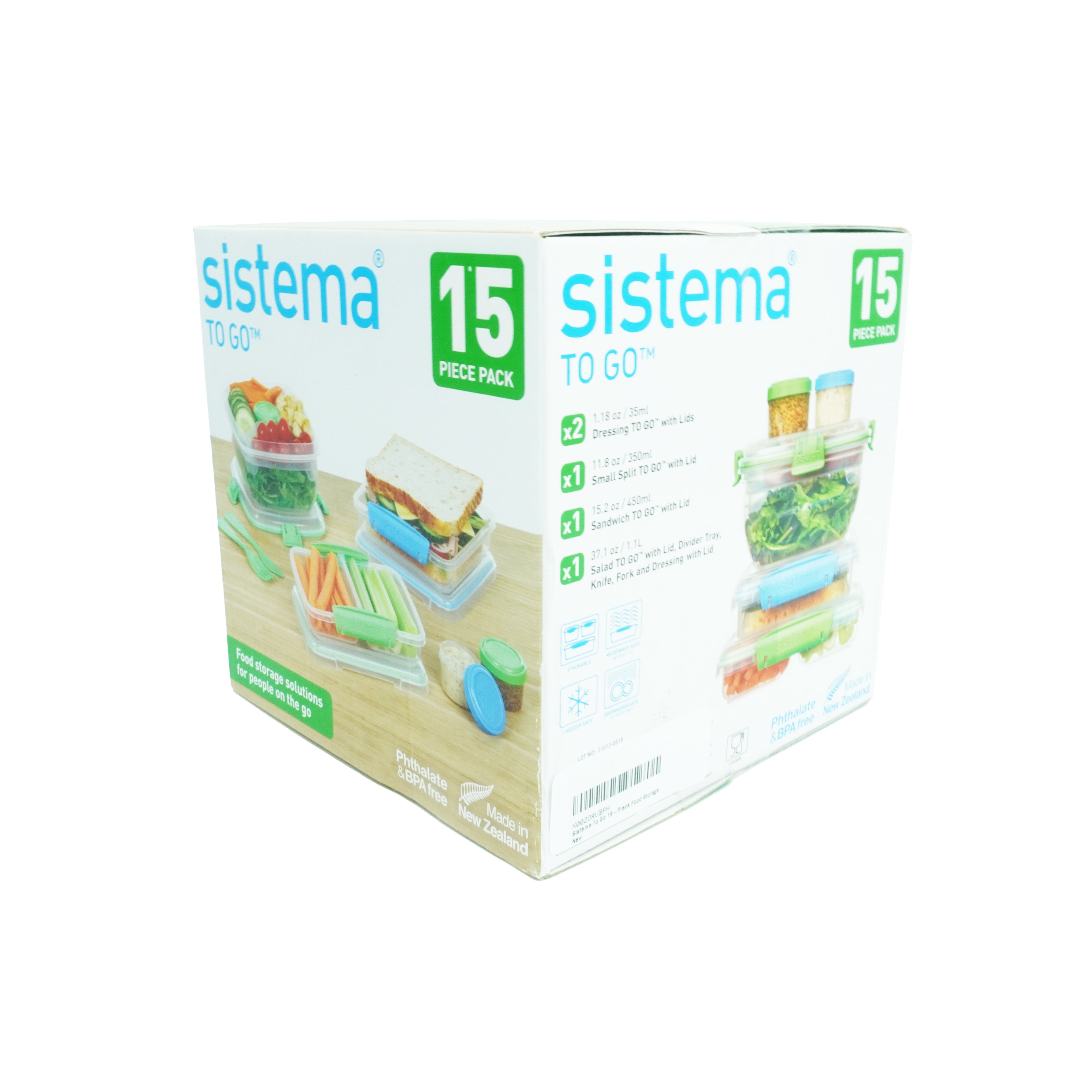 Sistema Container - To Go - 35 mL - 4-Pack - Multi